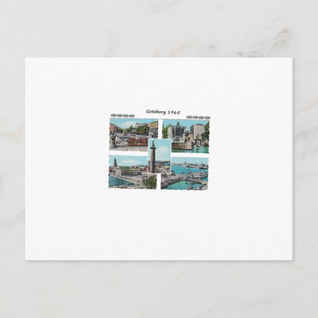 Goteborg 1965 vykort (Framsida)