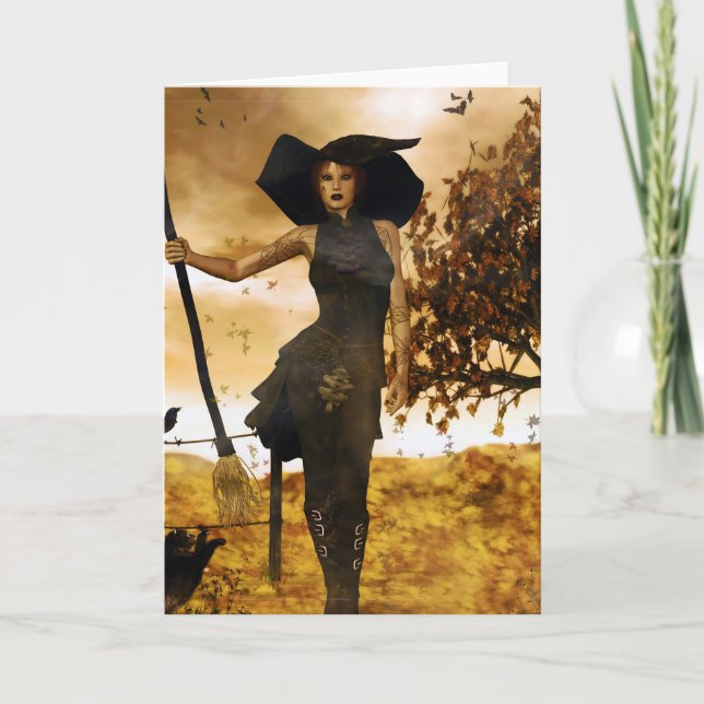 Göteborg Flickhöstvykort Kort (Framsida)