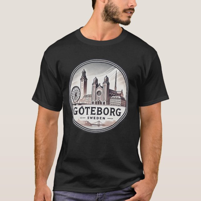 Göteborg - Goteborg T Shirt (Framsida)
