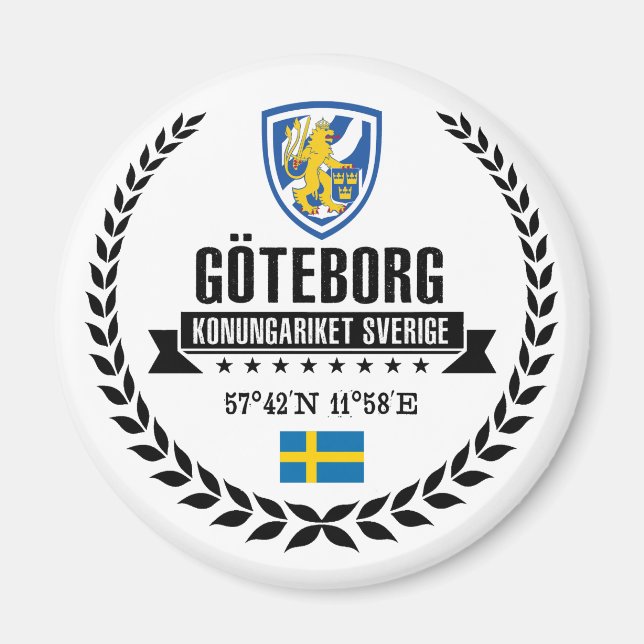 Göteborg Magnet (Framsidan)