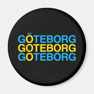 GOTEBORG Svenska Flagga Magnet