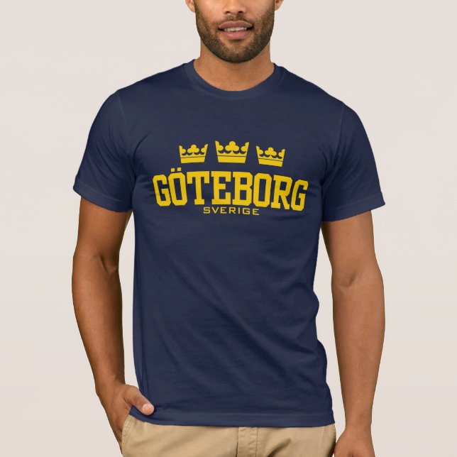 Goteborg Sverige T-shirt (Framsida)