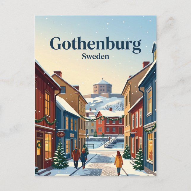 Göteborg Sverige Vykort (Framsida)