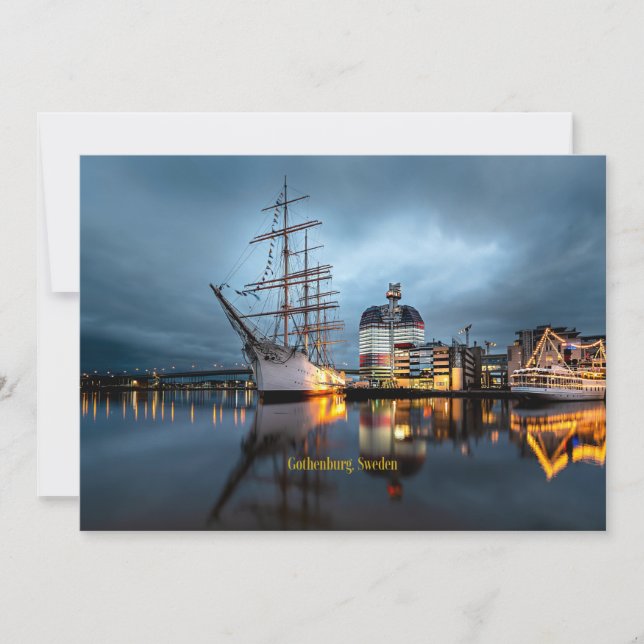 Göteborg, Sverigens hamn Kort (Framsida)