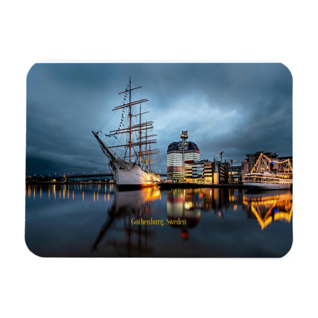 Göteborg, Sverigens hamn Magnet (Horisontell)