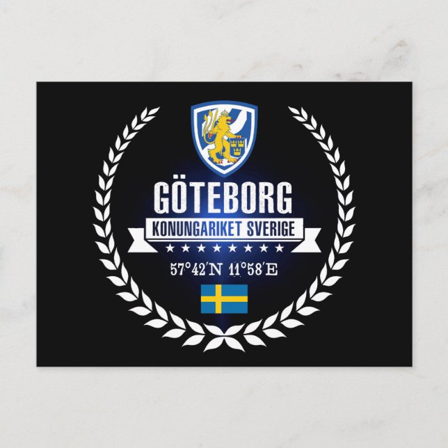 Göteborg Vykort (Framsida)