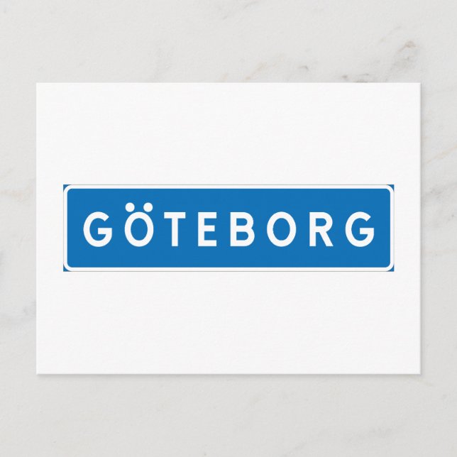 Göteborg Vykort (Framsida)