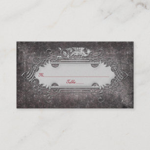 Göteborgs- eller medeltida Bröllop-ortskort Placeringskort