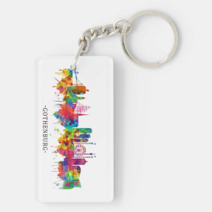 Göteborgs Sverige Skyline