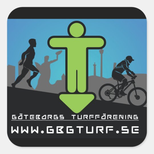 Göteborgs Turf Förening - Klistermärke