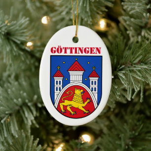 Göteborgs vapensköld, Tyskland är fel, rätt är: Va Julgransprydnad Keramik