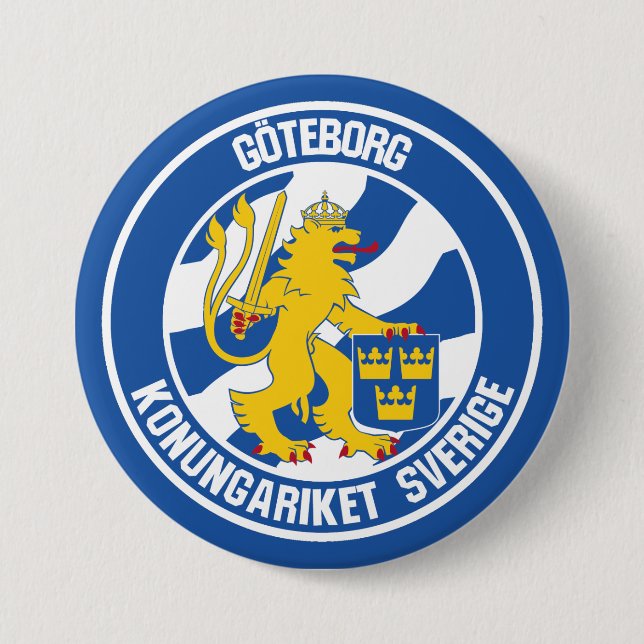 Göteborgsrundans emblem knapp (Framsida)