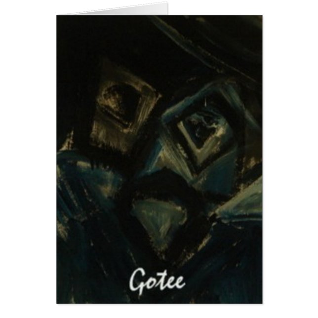 GOTEE HÄLSNINGSKORT (Framsidan)