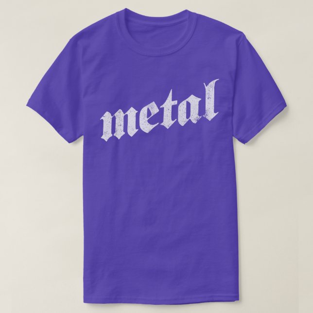 Götesisdesign i metall t shirt (Design framsida)