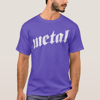 Götesisdesign i metall t shirt