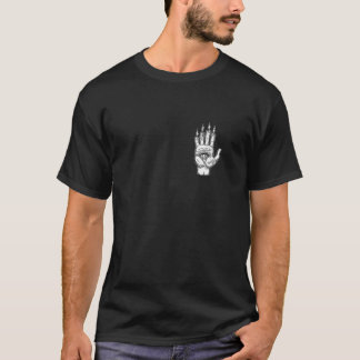 Goth Aesthetic Zip T Shirt