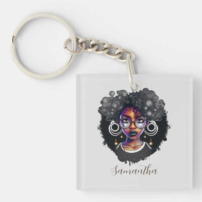 Goth Afro Woman (Framsidan)