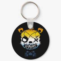 Goth AroAce Pride Flagga Färgad Bear