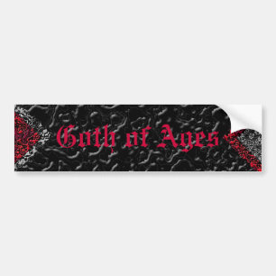 Goth av ålderbildekalet bildekal