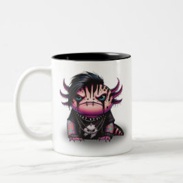 Goth Axolotl Mugg, Punk Sten Axolotl Mugg