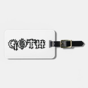Goth Bagagebricka
