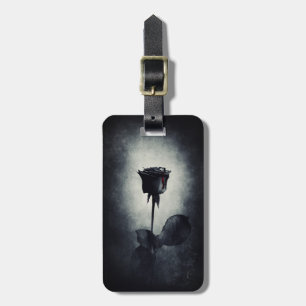 Goth Black Ro-droppblodet Macabre Bagagebricka
