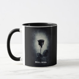 Goth Black Ro-droppblodet Macabre Mugg