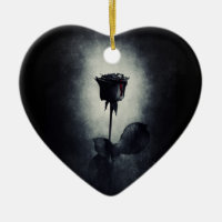 Goth Black Ro-droppning Blood Macabre Bröllop