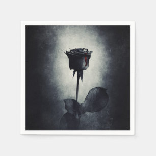 Goth Black Ro, påfyllning Blood Macabre Pappersservett