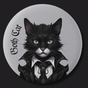 Goth cat Gothic grunge Witchy Knapp