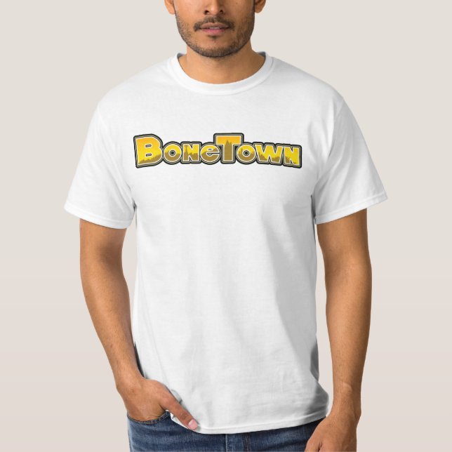 Goth chickBoneTown T-tröja T Shirt (Framsida)