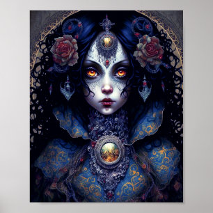 Goth Dam Gothic Fantasy Art Poster