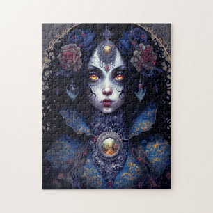 Goth Dam Gothic Fantasy Art Pussel