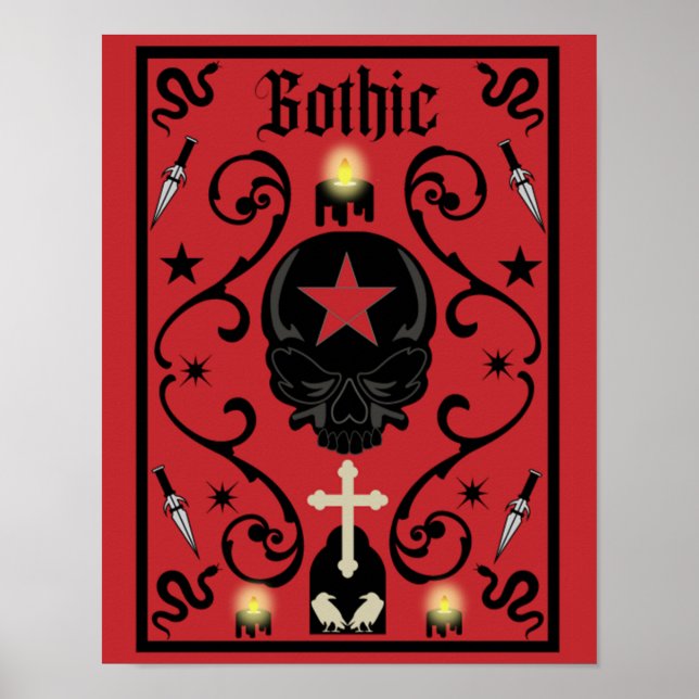 Goth Day May Gotham Subculture Poster (Framsidan)