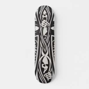 Goth Döskallars Old School Skateboard Bräda 18 Cm