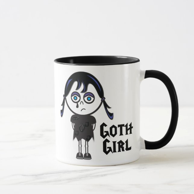 Goth Emo Flicka, Goth Emo Flicka Mugg (Höger)