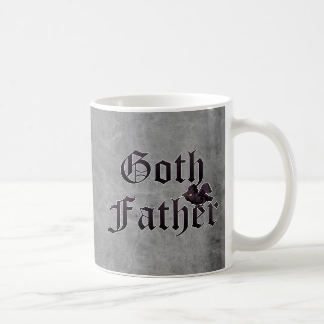 Goth Far med Raven Kaffemugg (Höger)