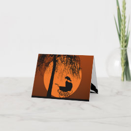 Goth-Fasa baby shower Tack Kort