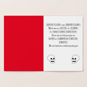 Goth Foil Card Folierat Kort