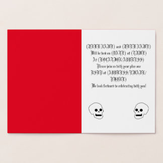 Goth Foil Card Folierat Kort