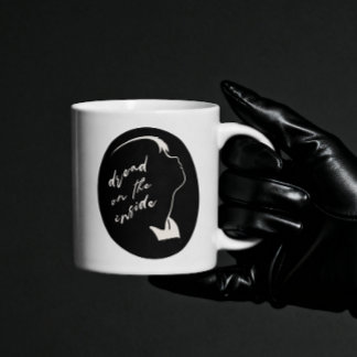 Goth Girl Aesthetic Dread Inside Dead Ghost Girl Mugg