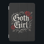 Goth Girl Röd ros Blommigt Black Gothic iPad Mini Skydd<br><div class="desc">Lägg till en gnutta Viktoriansk gotik i din elektronik med den här elegant- och personlig-plattan fodral med en vit typografisk design med texten "Gothic Girl" inramad med en röd ros-vinkla mot en svart bakgrund. En unik gåva till ett speciellt tillfälle. Designad bara för dig av Extreme Tees!</div>