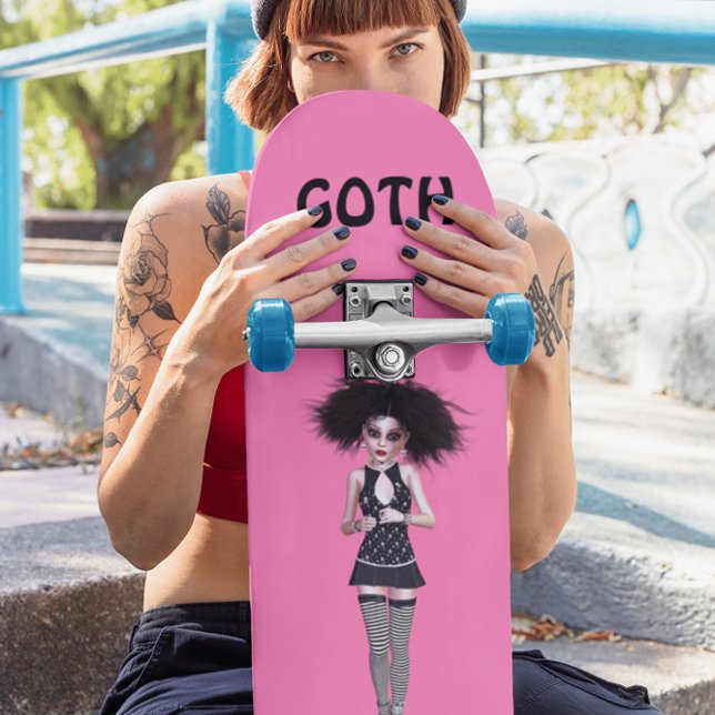 GOTH GIRL ROSA GIRLS SKATEBOARD (Skapare uppladdad)