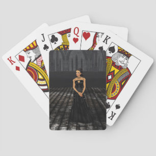 Goth Girl Speling Cards Casinokort