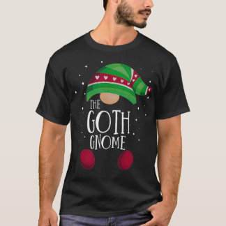 Goth Gnome Family Matching Pajamas julklapp T Shirt
