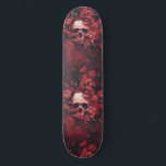 Goth Gothic Skull och Ro Macabre Skateboard<br><div class="desc">Den här Goth Gothic Skull och Ro Macabre Skateboard kommer att se lika coola ut på väggen som på gatan</div>