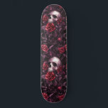 Goth Gothic Skull och Ro Macabre Skateboard<br><div class="desc">Den här Goth Gothic Skull och Ro Macabre Skateboard kommer att se lika coola ut på väggen som på gatan</div>