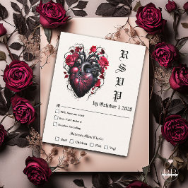 Goth Heart och Ro Crimson Cherry OSA Kort