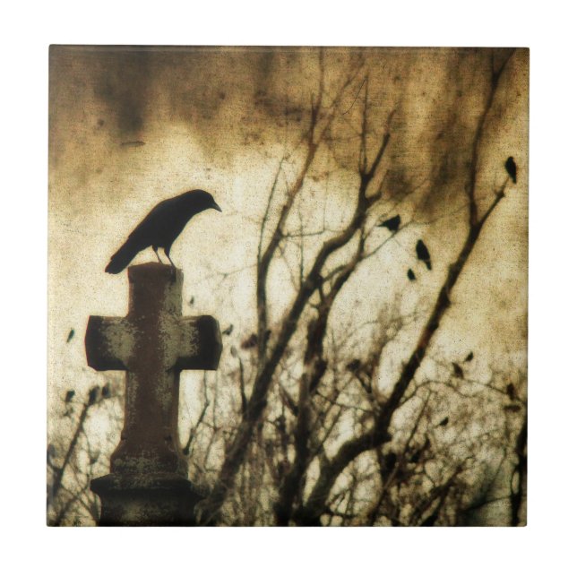 Goth Home Art Kakelplatta (Framsidan)