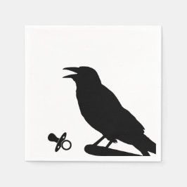 Goth-Horror Baby Shower Pappersservett